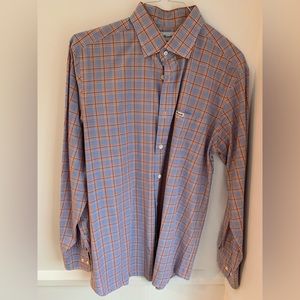 Faconnable Mens Deauville Club LS Classique Casual Summer Chest Pocket shirt L